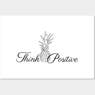 Think Positive Posters and Art